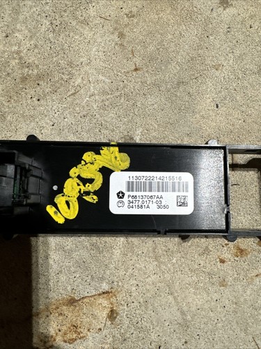2013-2018 Dodge RAM 1500 Instrument Module Switch P6817067aa OEM - Picture 2 of 2
