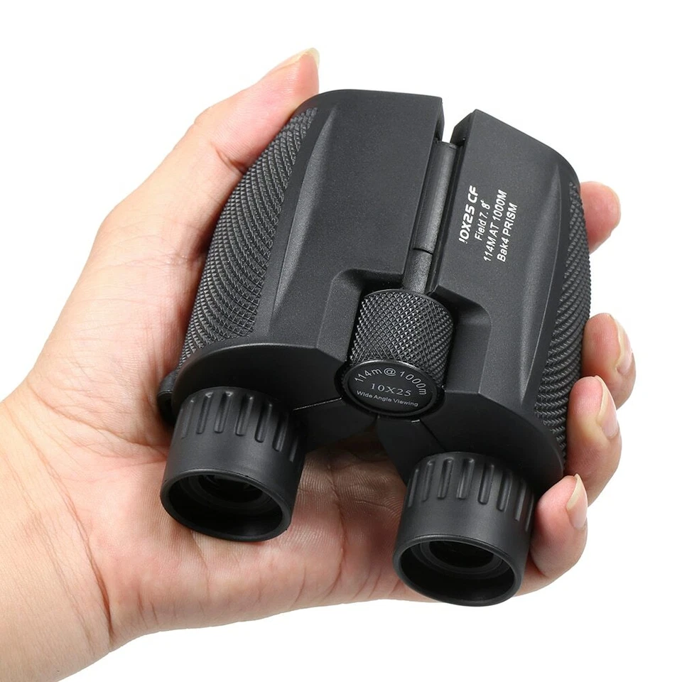 10X25 Professional Binoculars BAK4 Prism Portable Hunting Telescope Pocket Scope - Image 4 of 4