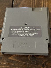 Rocketeer (Nintendo NES, 1991) Pins Cleaned Tested ✅ Nice Label Cart Only