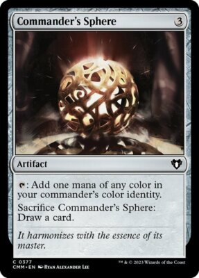 Commander's Sphere x1 - Commander Masters - NM-Mint, English - Commander Masters