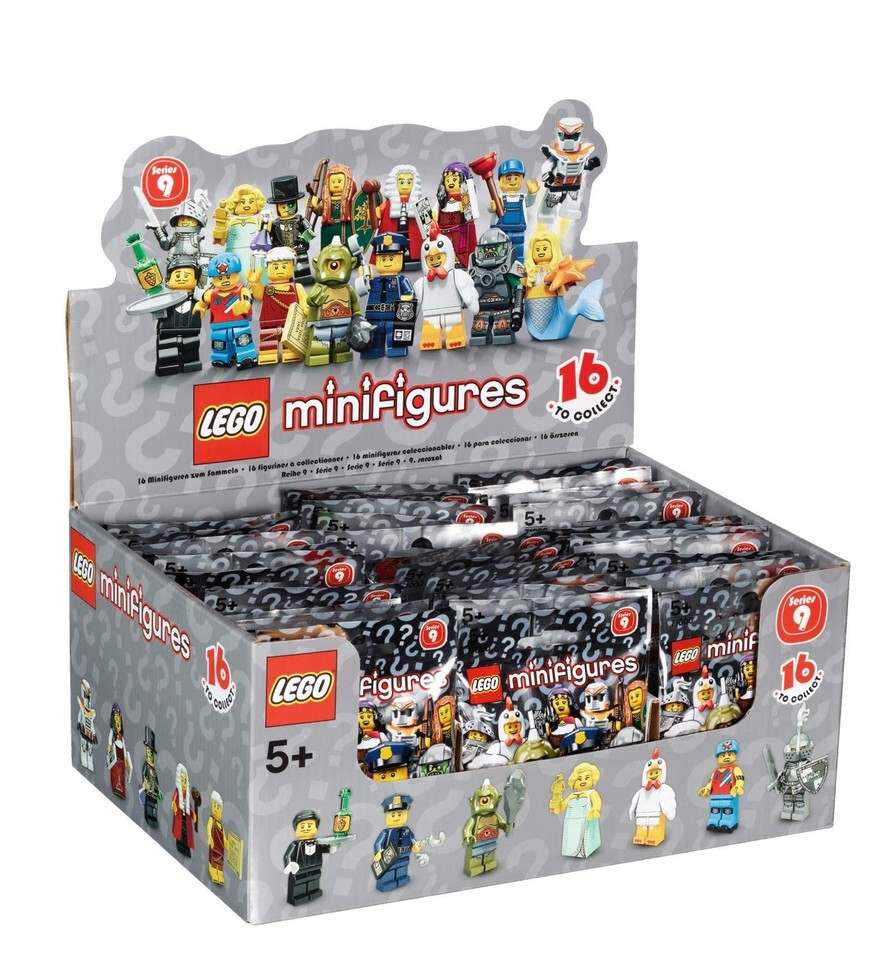 LEGO SERIES 9 COLLECTIBLE MINIFIGURES 71000 - NEW FACTORY SEALED - YOU ...