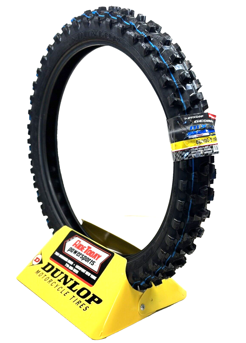 Dunlop MX34 FRONT Tire 80/100-21 Geomax MX 34 DirtBike Tire 80 100