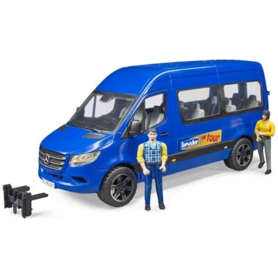 BRUDER 02670 MB Sprinter Transfer mit Fahrer und Fahrgast