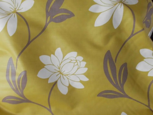 Romo RF7254/05 Saiuri Lime Floral Linen Fabric full width x 3m - Picture 9 of 9