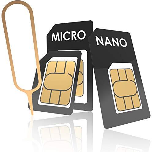 innoGadgets Nano-SIM Adapter Set | Set completo di adattatore per (e0Y)