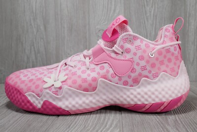 Adidas Harden Monogram Pink White Basketball Shoes