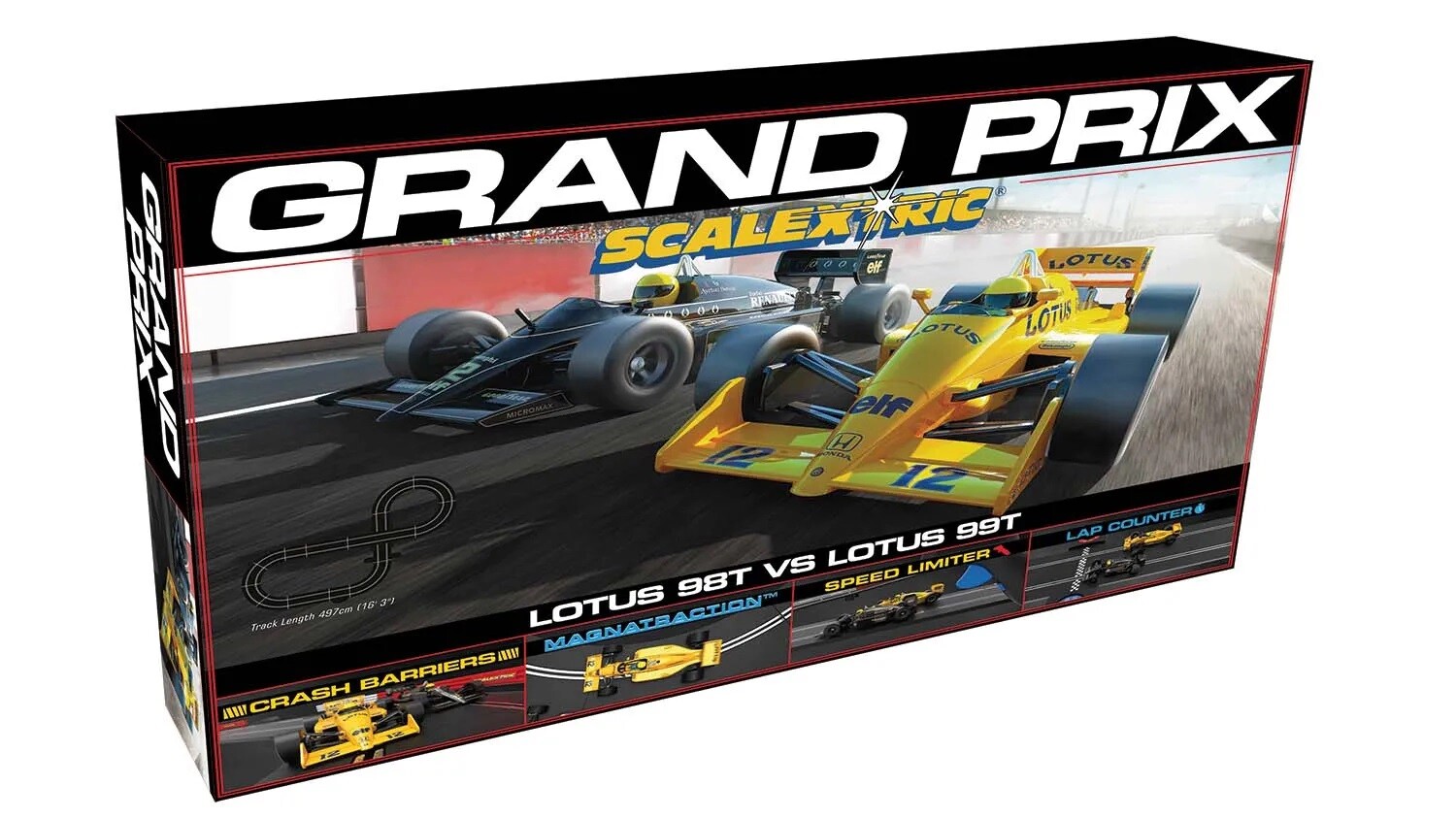 Scalextric C1432 Scalextric 1980s Grand Prix Race Set