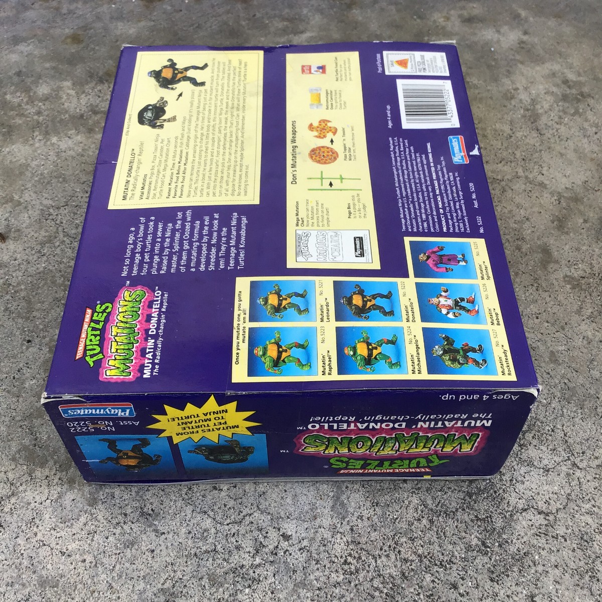 Teenage Mutant Ninja Turtles Mutations Mutatin' Donatello NIB1992