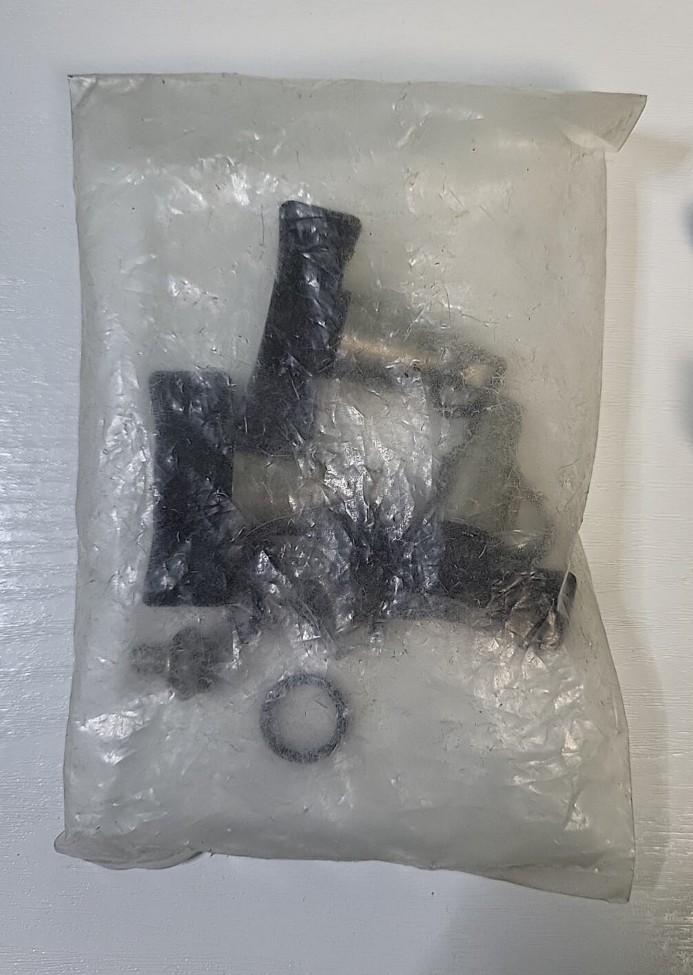 Pack of 4 x EMKA Wing knob insert, Polyamide black & stainless steel