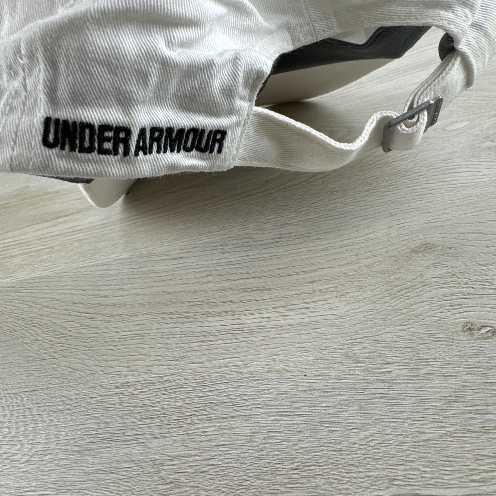 Under Armor Weight Patch White Adjustable Hat Adu… - image 7