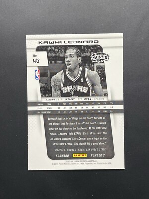 その他 2013-14 Prizm Kawhi Leonard /199 PSA9 s-l400.jpg