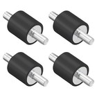 <!--F#f_0-->4pcs M5 Thread Rubber Mounts Studs Shock Absorber Anti-Vibration Isolator Mounts<!--F/-->