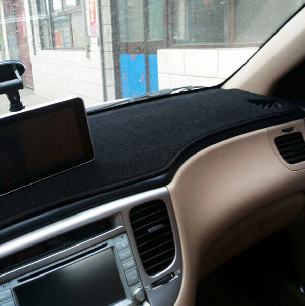 FOR KIA RIO 2006-11 black Non-slip Dash Board Cover Mat Dashboard Carpet 1pcs Foto 3 de 4