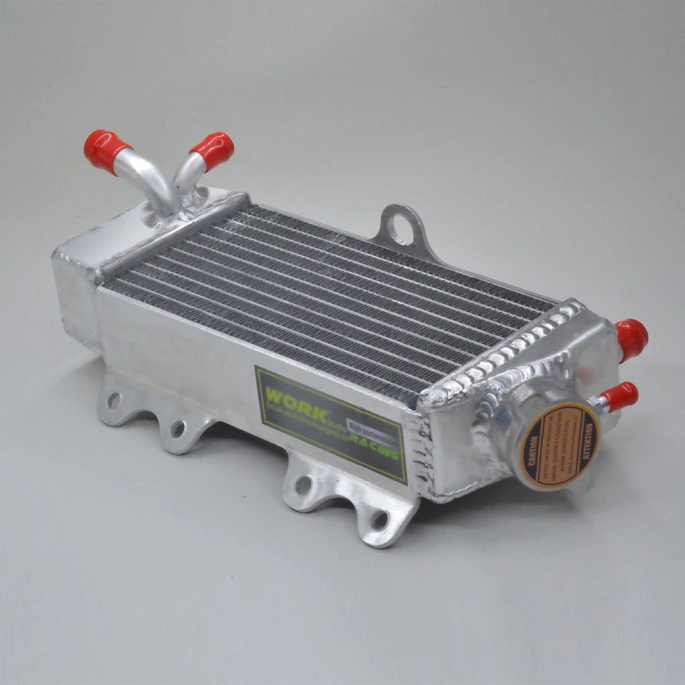 Radiadores de alumínio e mangueira azul para Yamaha YZ250F 2001-2005 / WR250F 2001-2006 - Imagem 4 de 4