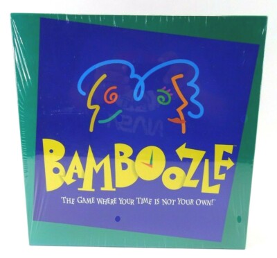 Bamboozle The Game Where Your Time is Not Your Own FACTORY SEALED GAME 1997 NIB