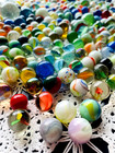 Huge lot vintage swirl marbles 380 plus beautiful assorted glass — photo 7