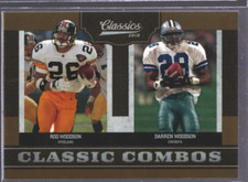 2010 Classics Classic Combos Gold #9 Rod Woodson Darren Woodson /100