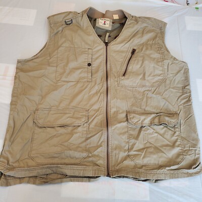 Redhead Fishing Hunting Vest Men 2XL Nylon Blend Performance Pockets Lightweight