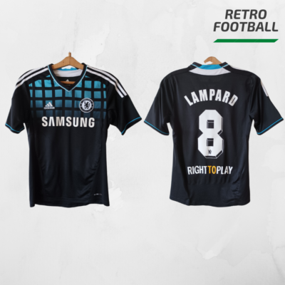 Lampard #8 CHELSEA 2011-2012 AWAY FOOTBALL SOCCER JERSEY SHIRT