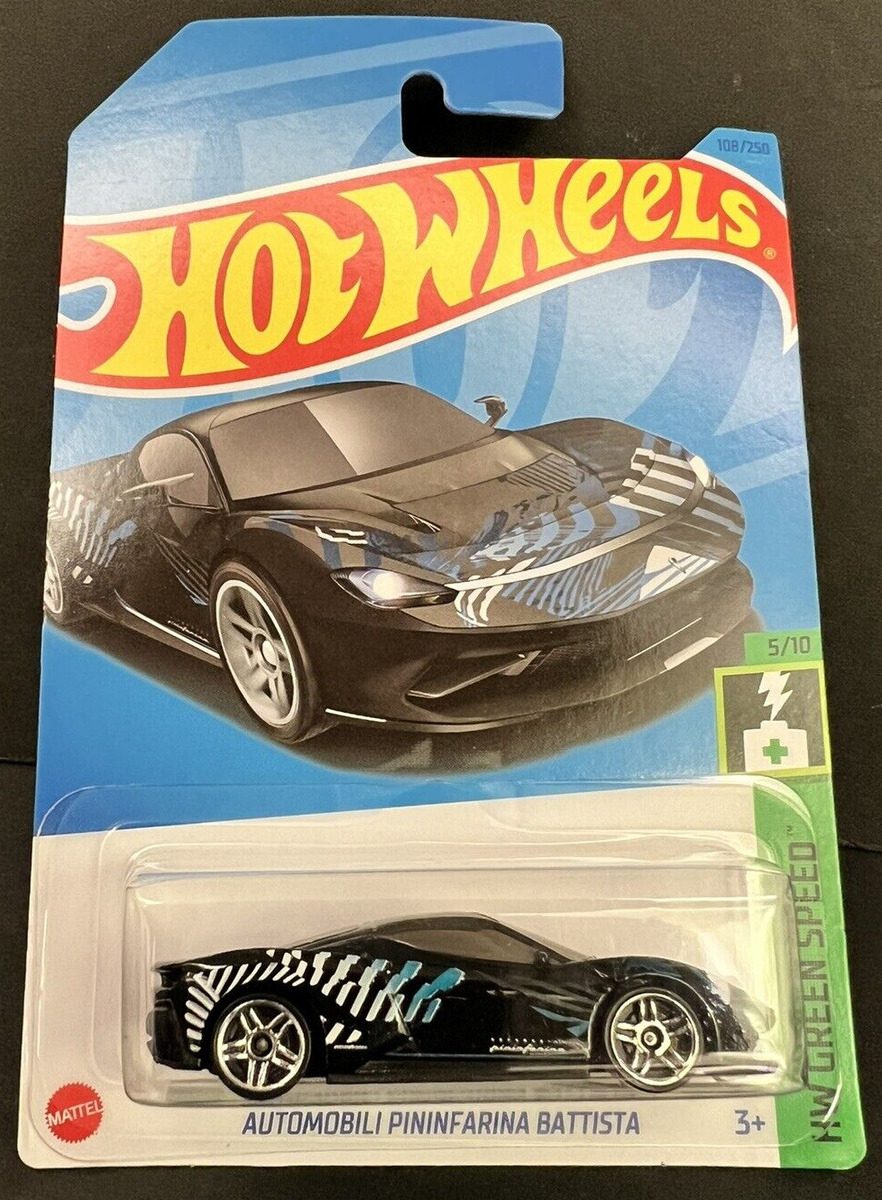 Carrinho Hot Wheels AUTOMOBILI PININFARINA BATTISTA HKH57 HW GREEN SPEED