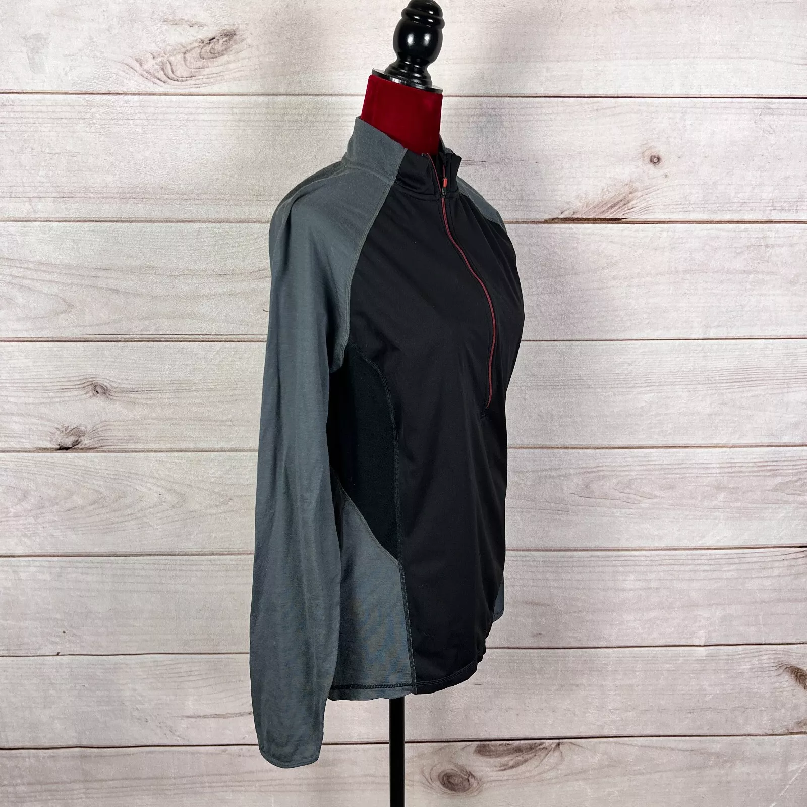 smartwool phd nts light 195 long sleeve zip base-layer