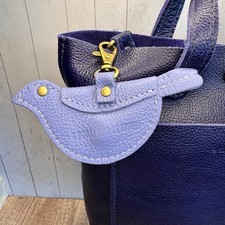 ASTER Portland Leather Lavender Mockingbird Pouch Purse Charm FAST SHIP NEW!