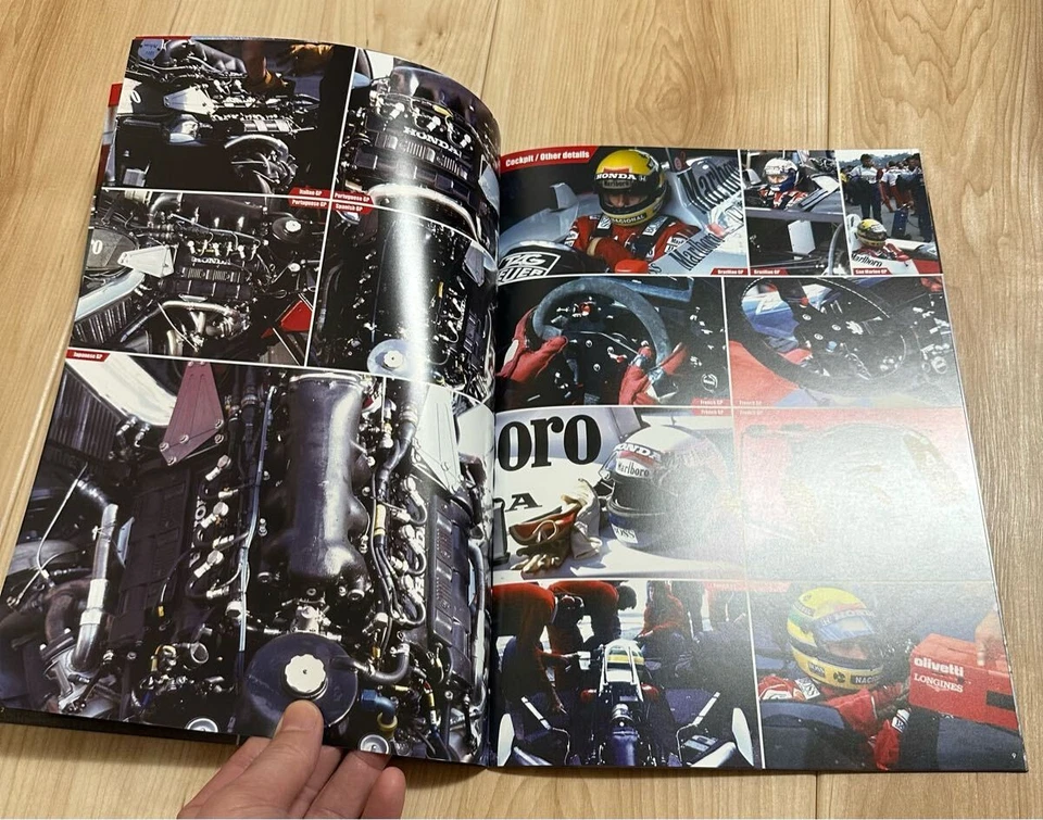 Model Factory Hiro Mclaren Mp4/4 Photo Collection Mfh Deagostini 1/8 Plastic Pro - Image 3 of 4