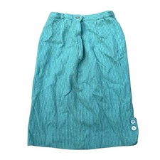 Green Polyester Skirt 1960's