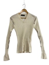DOLCE&GABBANA 00s archive knit sweater (lightweight) size 46, cotton white