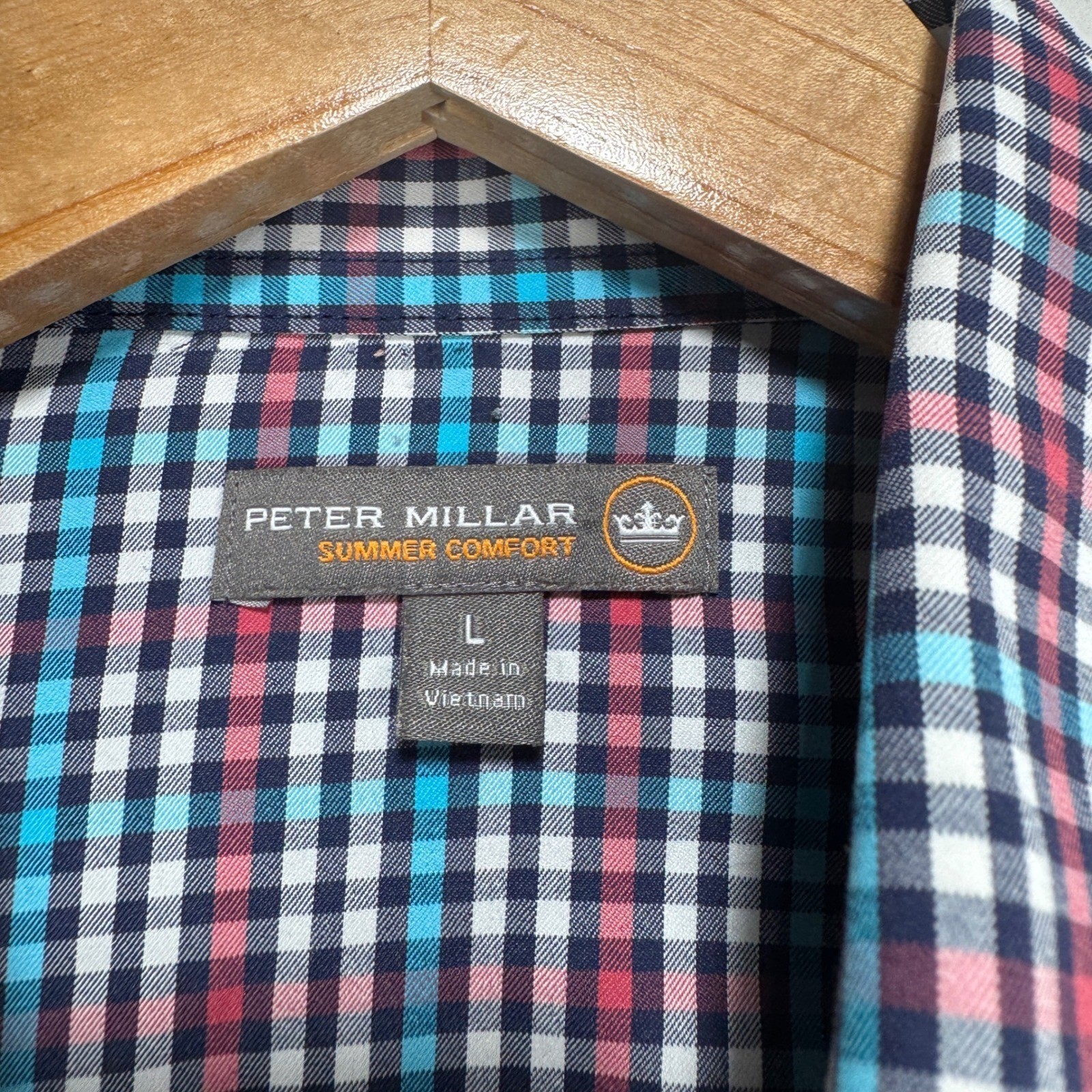 Peter Millar Collier Performance Button Shirt Men… - image 4
