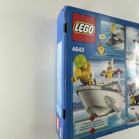 Lego City 4642 Fishing Boat (64 Pcs) Retired ⭐️New Sealed *Box Damage*