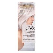 L’Oreal Paris Le Color Gloss One Step In-Shower Toning Hair Gloss for Bleache...