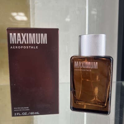 EMPTY BOTTLE & BOX!! Aeropostale Maximum Men's Cologne 2.0 fl oz / 60 ml EMPTY!!