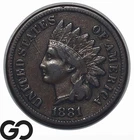 1881 Indian Head Cent Penny