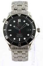 OMEGA SEAMASTER 212.30.41.20.01.001 LIMITED EDITION James Bond 007 Watch & Paper