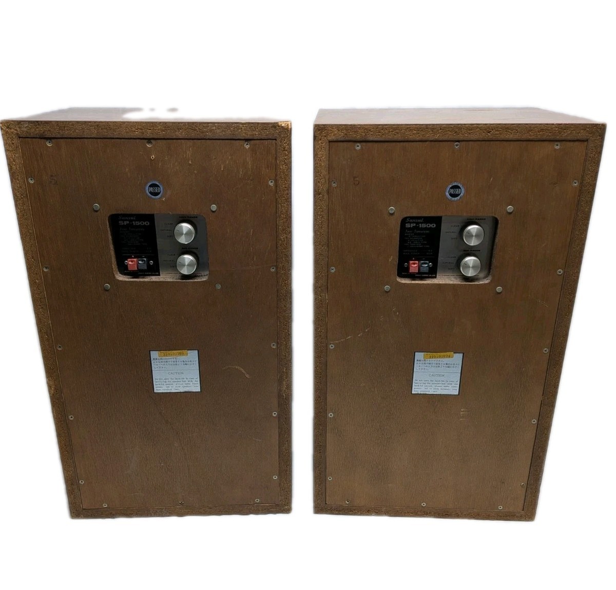 Vintage Sansui SP-1500 3 Way Floor Standing Speakers | eBay