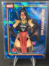 2026 Topps Chrome Sapphire Marvel Dragonfire #33 DEBUT