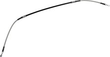 Moose Stainless Steel Braided Brake Line Front Off-road