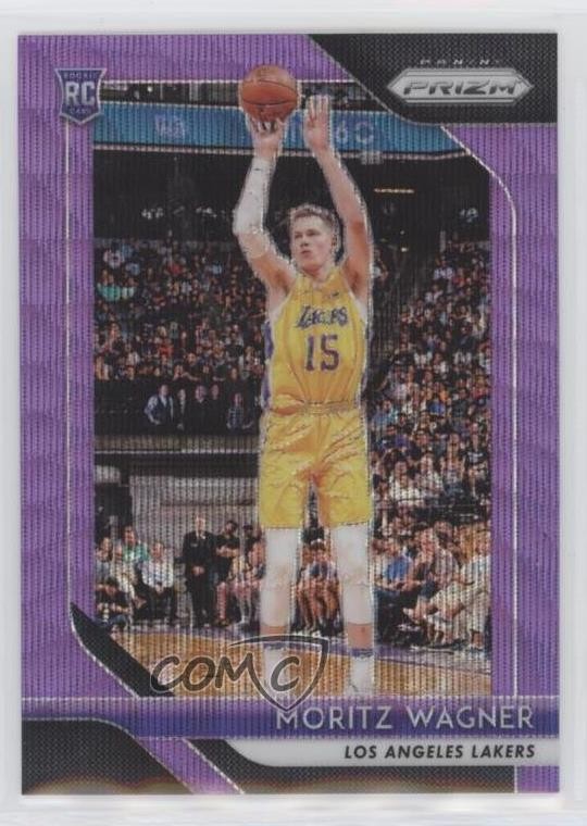 2018-19 Panini Prizm Purple Wave Prizm Moritz Wagner #284 s1i