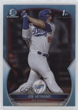 2023 Bowman Draft Chrome Sky Blue Refractor Joe Vetrano #BDC-91 0ti4