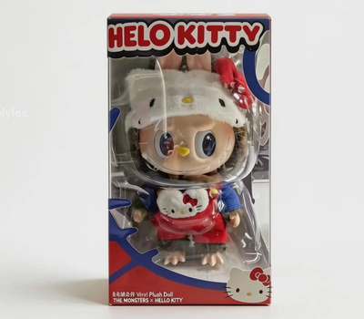 USA Authentic POPMart The Monsters X Hello Kitty Figure Plush Toy