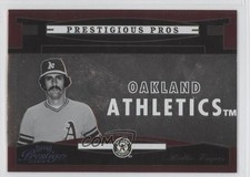 2005 Playoff Prestige Prestigious Pros Red 678/700 Rollie Fingers #PP-74 HOF 2u3