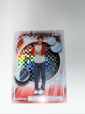 #ad Topps 2026 Topps Chrome Disney Troy Bolton XFractor High School Musical Zac $5.00