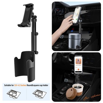 New Universal 360° Rotation Car Mounts Stand Cup Holder Cell Phone Holder Cradle