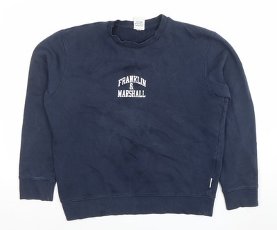 Franklin & Marshall Damen Pullover Sweatshirt dunkelblau M