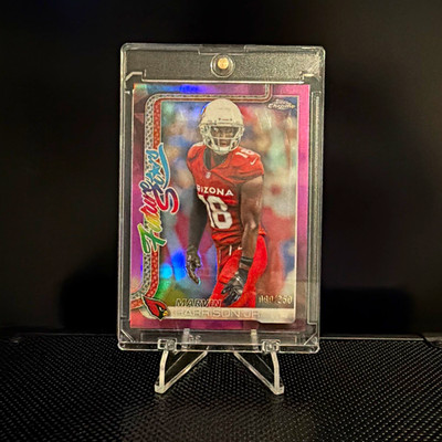 Topps 2025 Chrome Future Stars FS-6 Marvin Harrison Jr. Pink Refractor /250