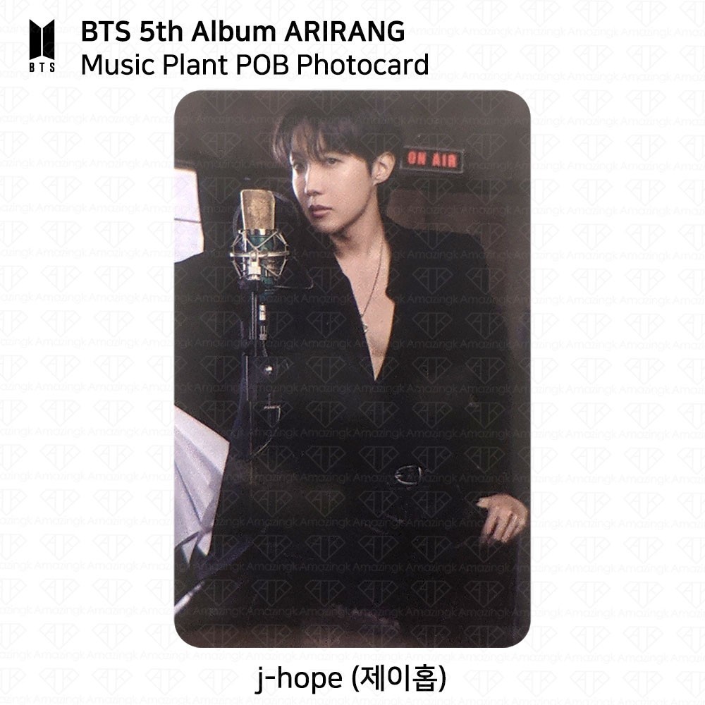 BTS 5th Album ARIRANG MusicPlant POB Photocard V JUNGKOOK JIMIN