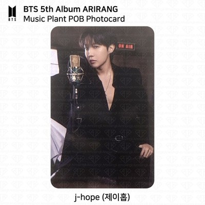 BTS V ARIRANG musicplant 限定 トレカ BTS 5th Album ARIRANG MusicPlant POB Photocard V JUNGKOOK JIMIN
