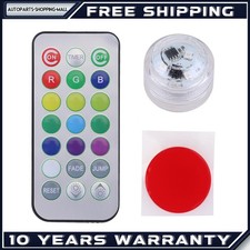 Car LED Colorful Lights Wireless Waterproof Ambient Lights Home Party Bar Lights