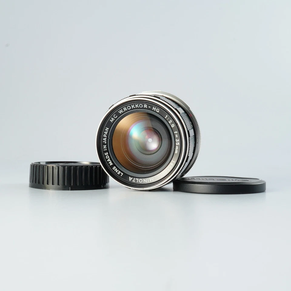 VERY GOOD MINOLTA MC W.ROKKOR-HG 35mm F/2.8 Prime Lens - Image 2 of 4